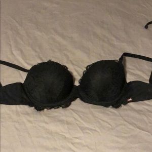 black lace bra
